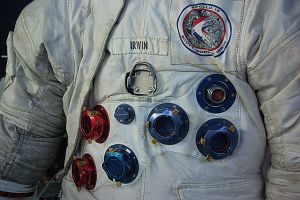 James Irwin's Space Suit From The Apollo 15 Space Mission.